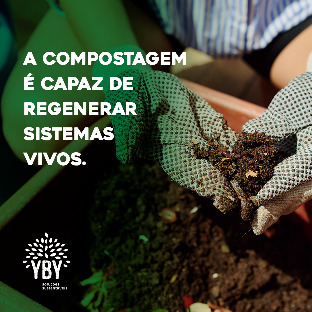 Imagem A compostagem é capaz de regenerar sistemas vivos